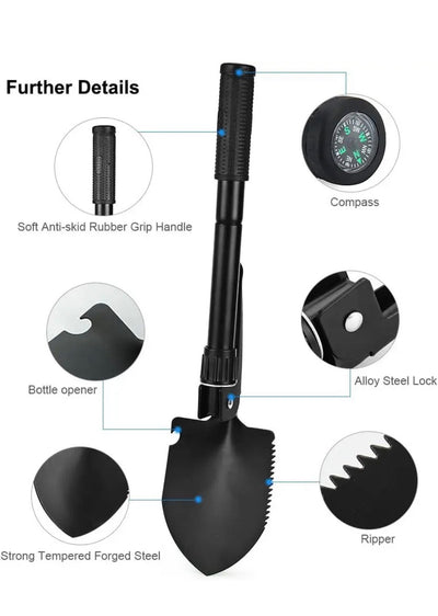 Pala picota kit militar⛏️⚒️