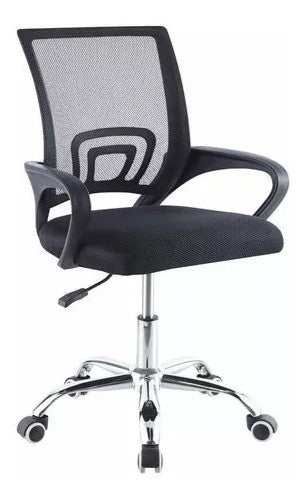 Silla de Oficina Begônia  negra Mesh 🔵