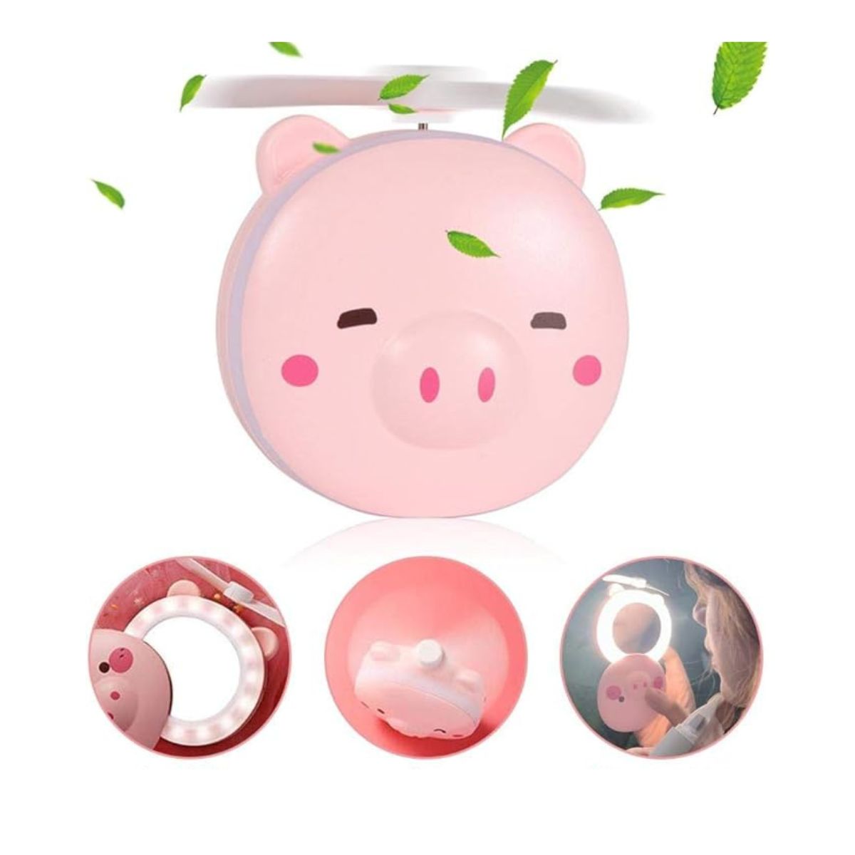 Mini ventilador portátil de maquillaje