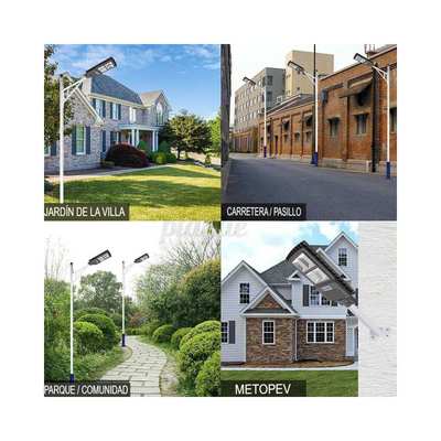 Foco solar recargable para poste 900Wats