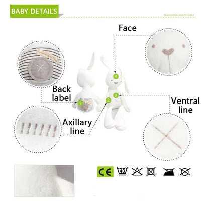 ⭐ Peluche De Apego Juguete Tuto Conejo