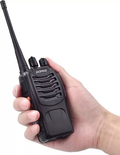 2 Radios Transmisor Walkie Talkie Baofeng