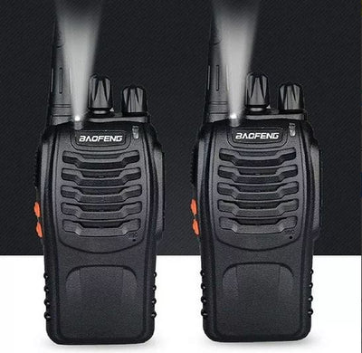 2 Radios Transmisor Walkie Talkie Baofeng
