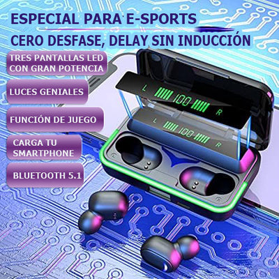 AUDIFONOS INALAMBRICOS E10