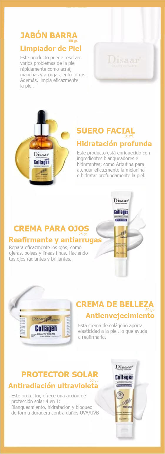 Kit 5 Piezas Collagen