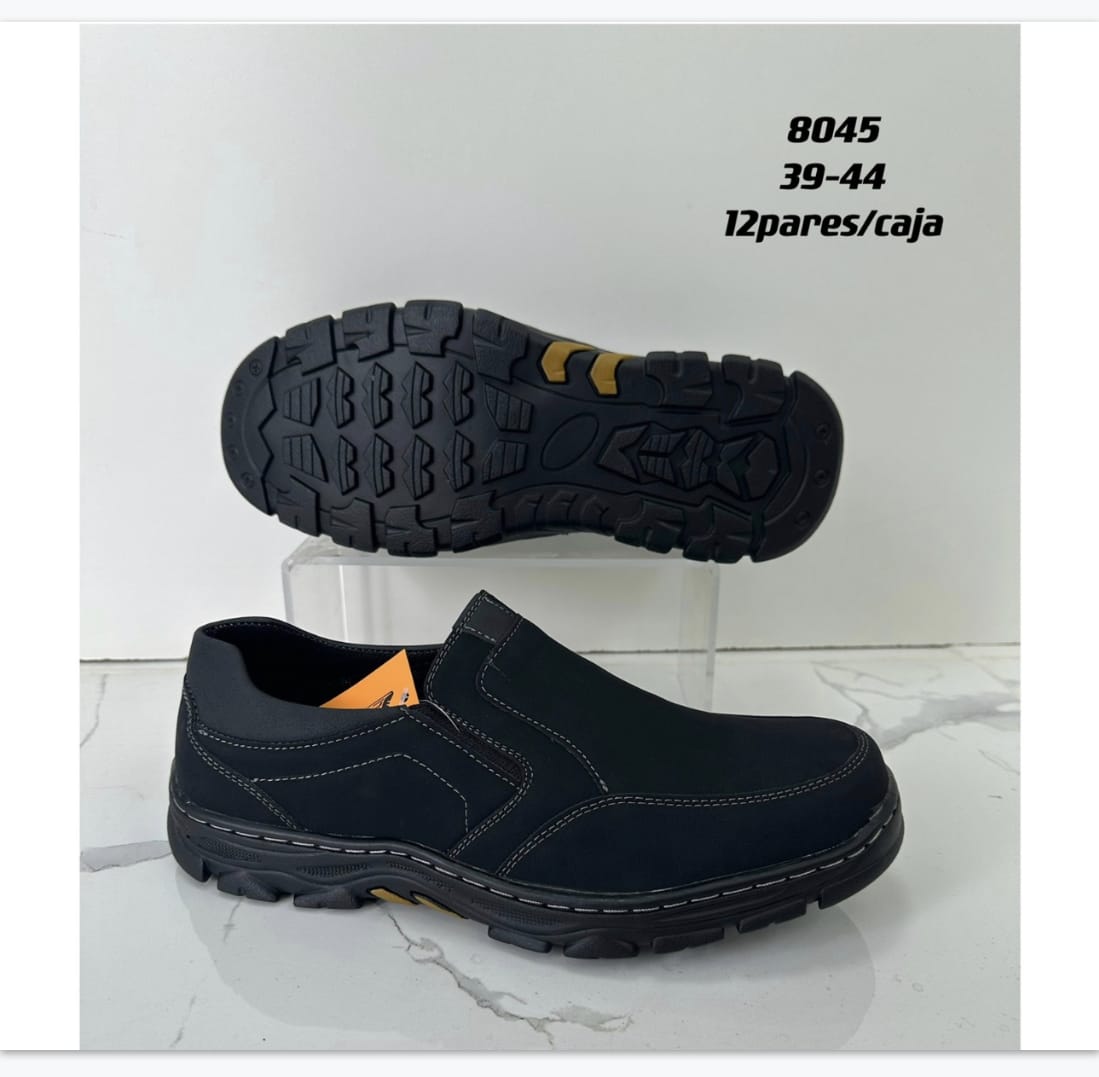 Zapato eco cuero para hombres 8045