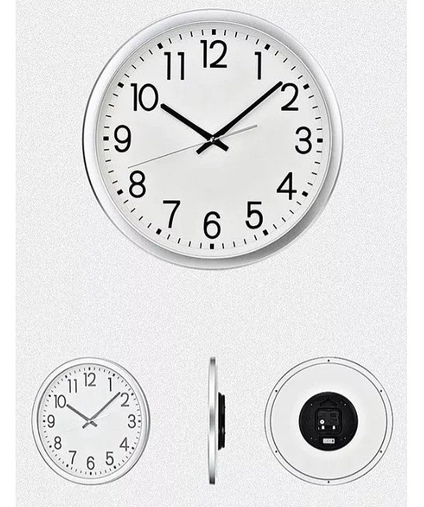 Reloj Pared Metal Decoración Moderno30cm
