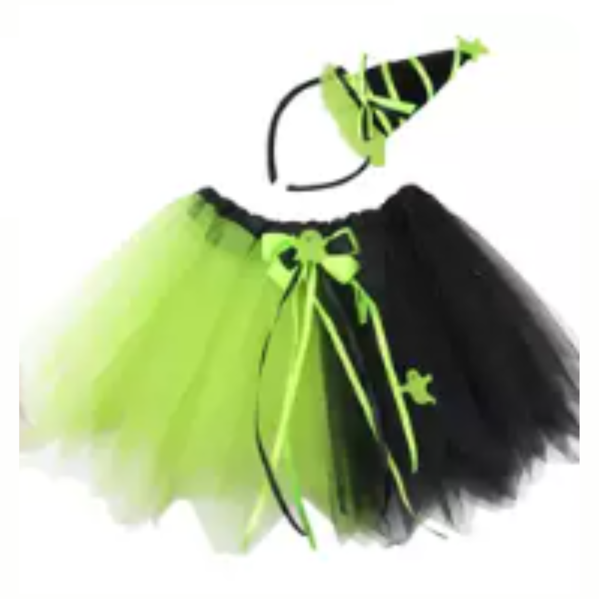 Disfraz con Falda Multicolor