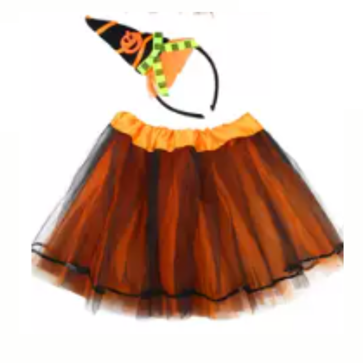 Disfraz con Falda Multicolor