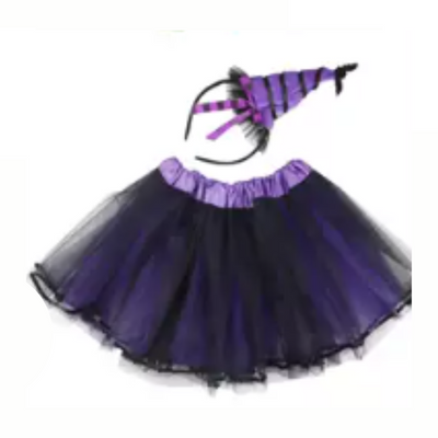 Disfraz con Falda Multicolor