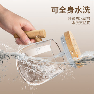 Taza agitadora de café eléctrica