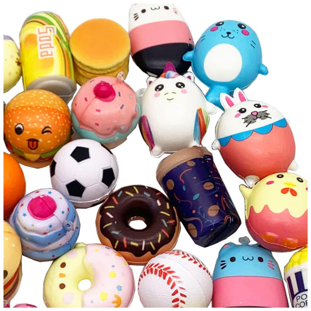 Pack de Squishies Tiernos Antiestresante