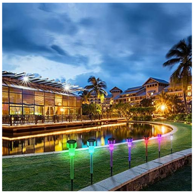 Estaca Solar de Jardín Multicolor