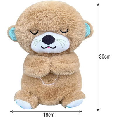 Nutria 🦦  de Peluche Calmante Beige