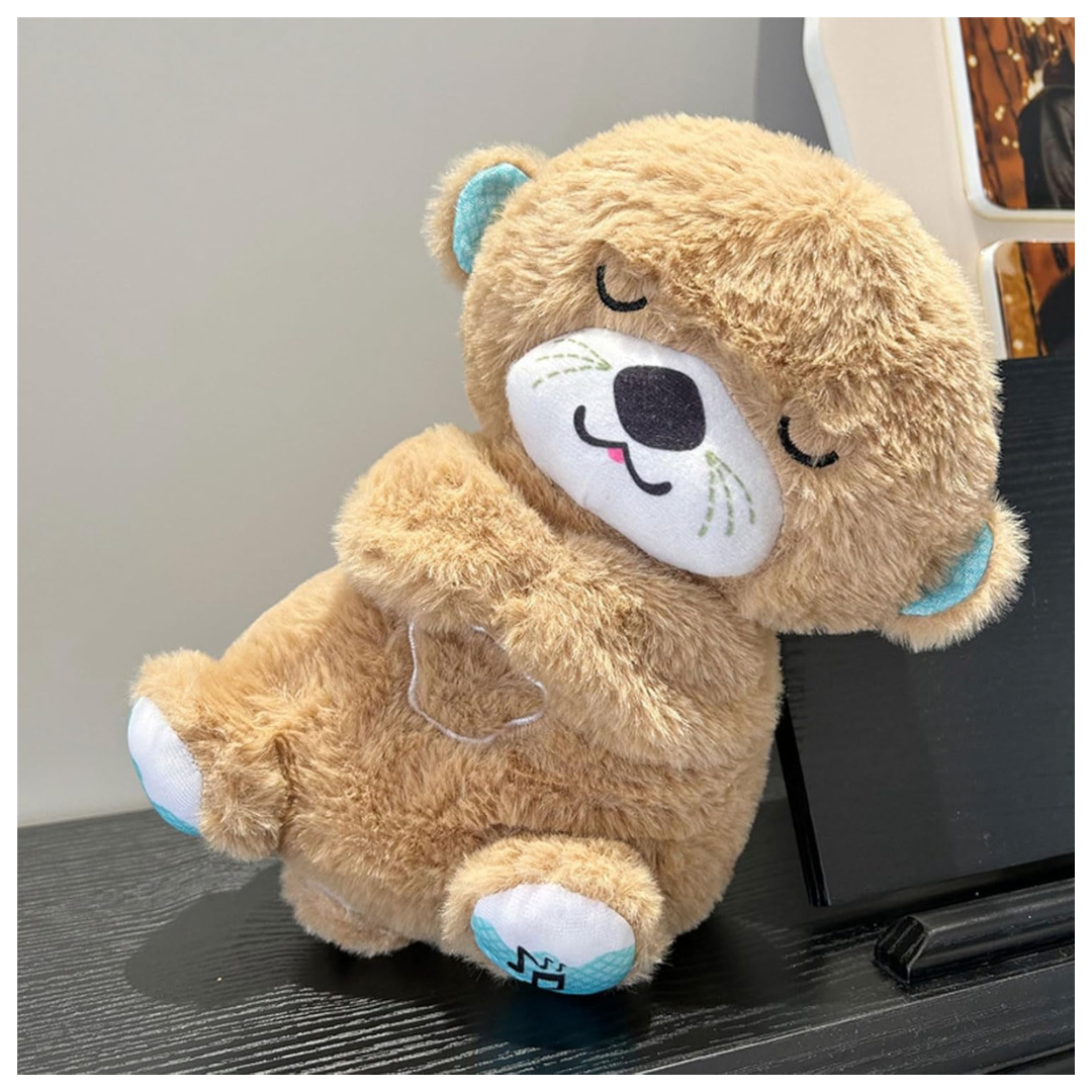 Nutria 🦦  de Peluche Calmante Beige