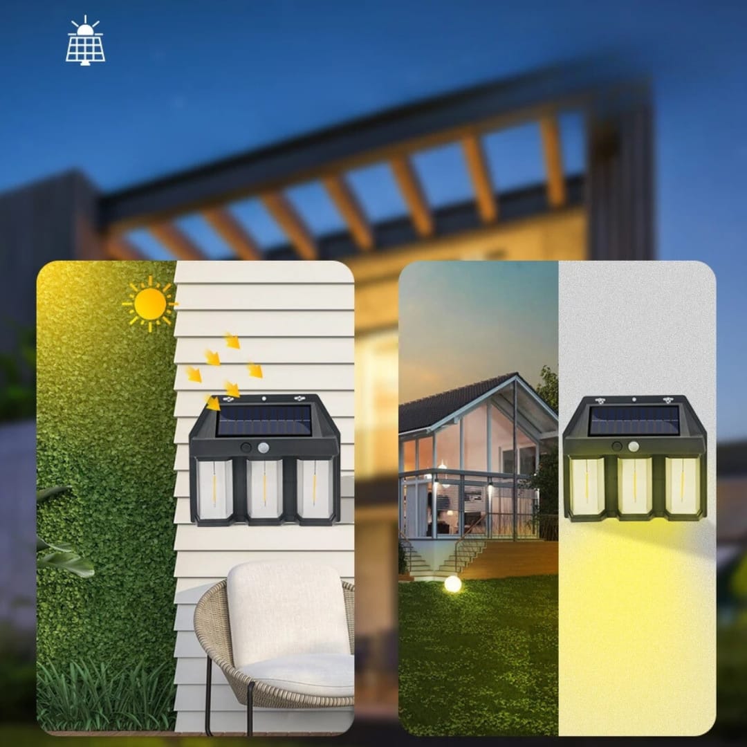 Lampara Solar Con Sensor