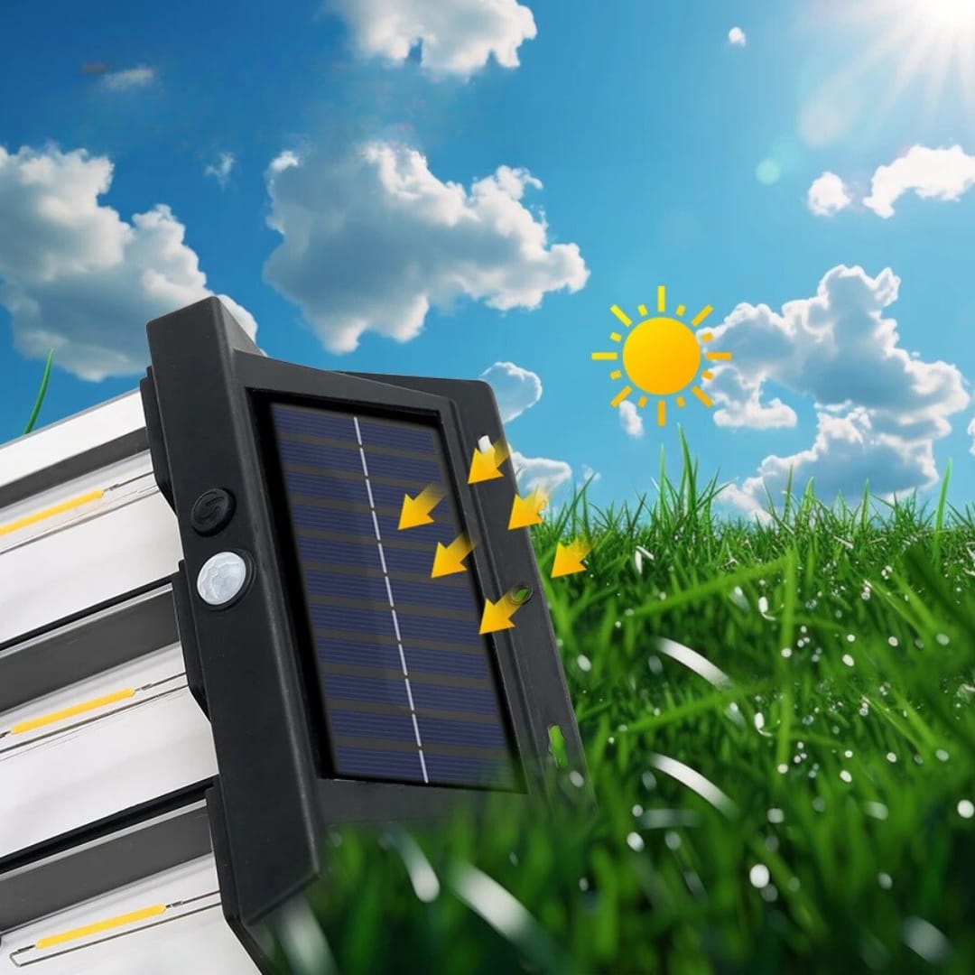Lampara Solar Con Sensor