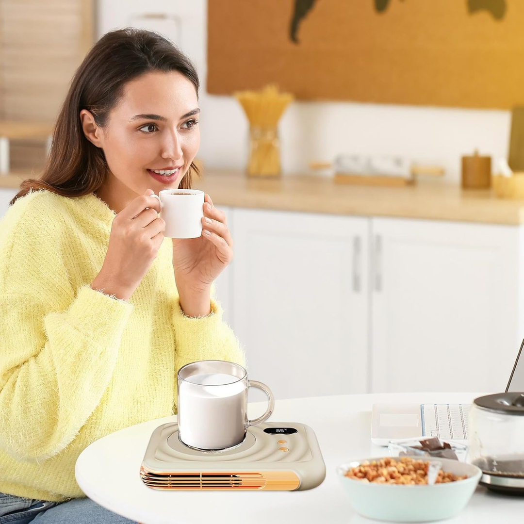 Calentador Taza Café Bebidas Eléctrico
