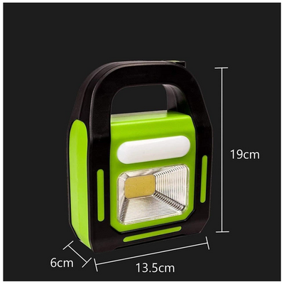 Lampara de Emergencia Doble Foco Solar