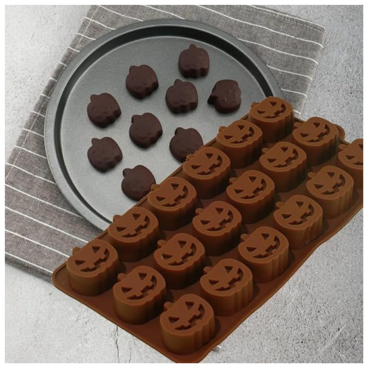 Moldes 18 Espacios Calabazas Halloween