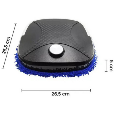 Robot Aspiradora Cuadrado Negro 