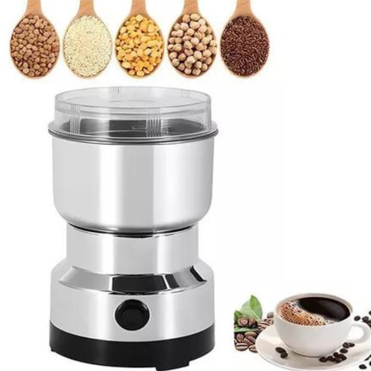 Molino Eléctrico+Taza de Cerámica Térmi