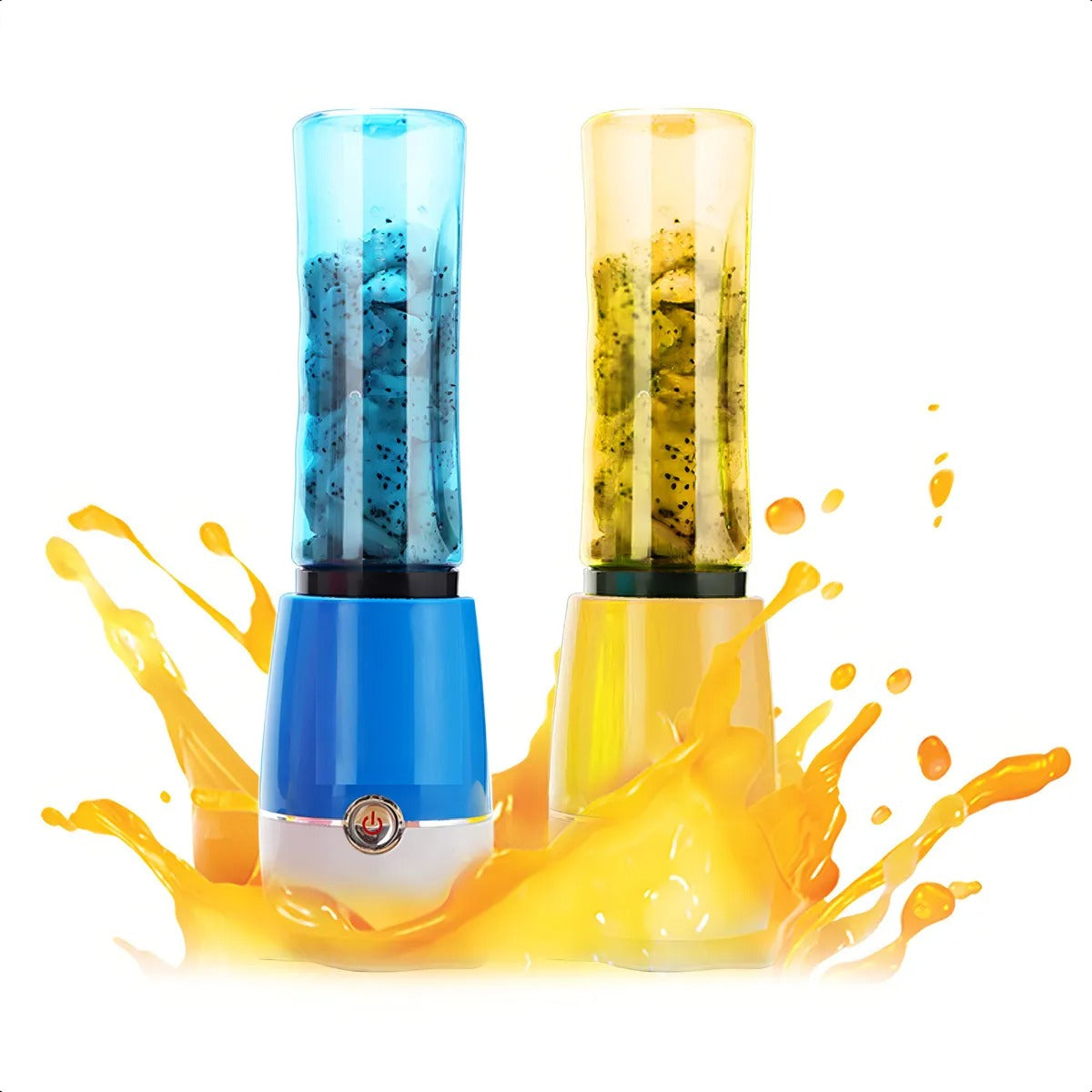 Juguera Portátil Licuadora 2 Vasos