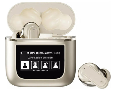 Audífonos pro con pantalla táctil