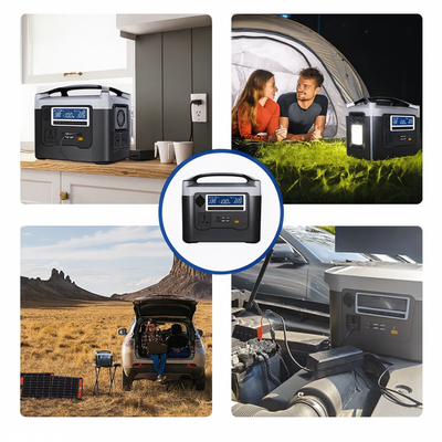 Generador Eléctrico Portátil con Múltipl