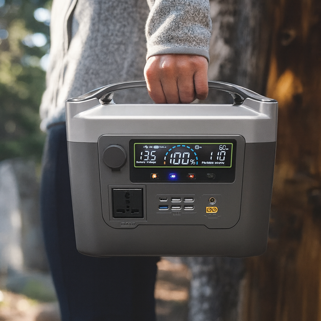 Generador Eléctrico Portátil con Múltipl