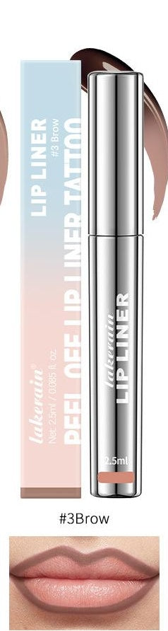 Delineador Tinte De Labios Impermeable