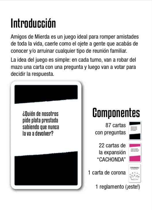Juego Picante de Cartas
