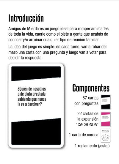 Juego Picante de Cartas