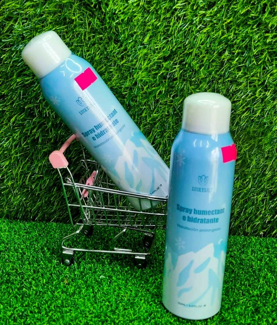 Spray humectante e hidratante facial