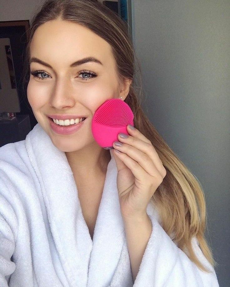 Esponja Limpiadora Facial Eléctrica