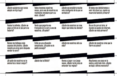 Juego Picante de Cartas