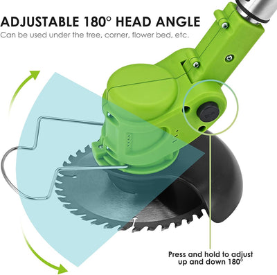 CORTADORA DE CESPED DOS BATERIAS DE 48V