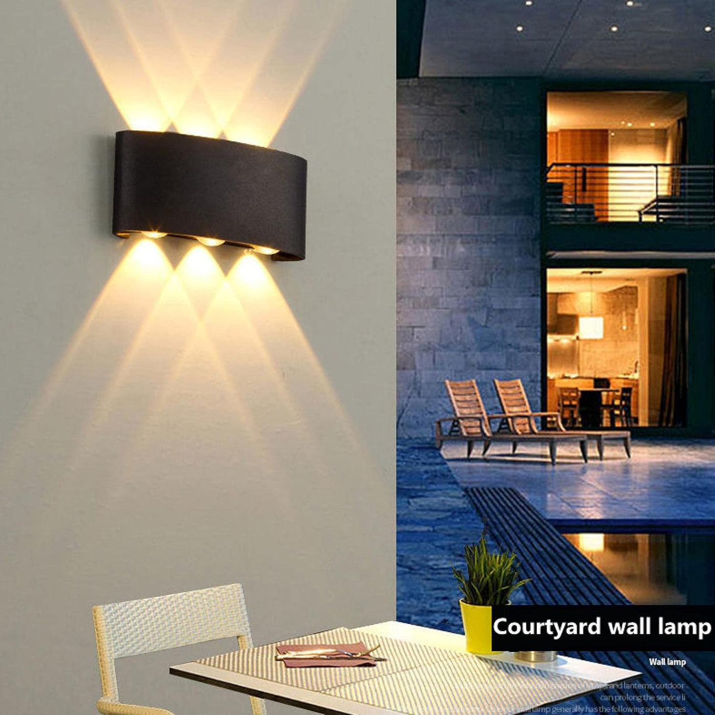 Lámpara de Pared LED ajustable de 17 cm