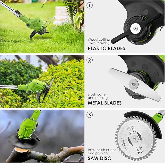 CORTADORA DE CESPED DOS BATERIAS DE 48V