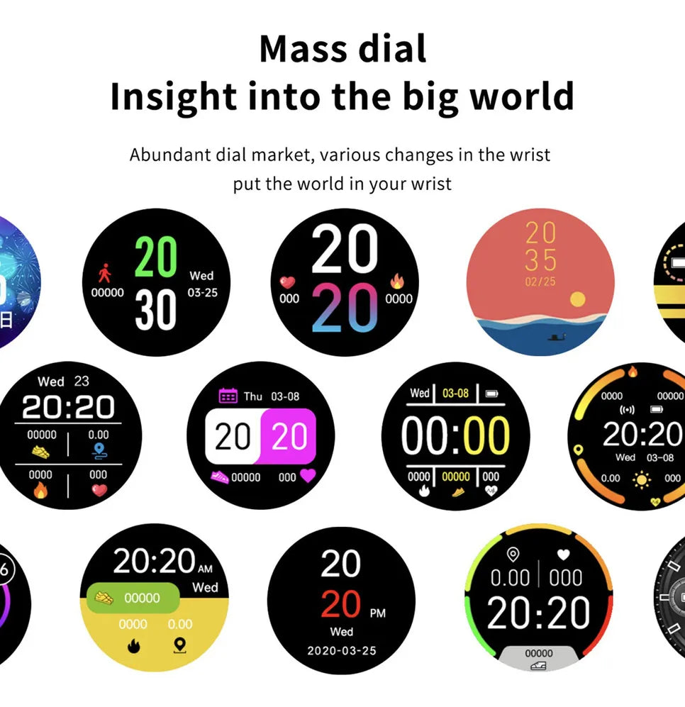 Reloj Inteligente Pro Monitoreo de Salud