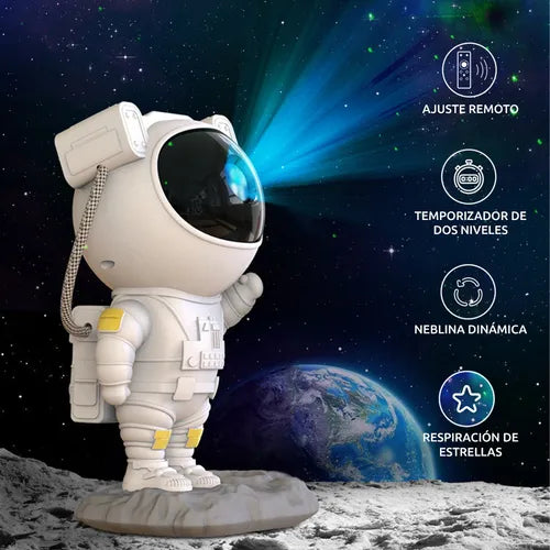 M - Lampara Astronauta Proyector GALAXIA