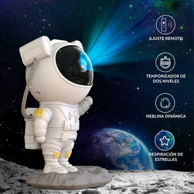 M - Lampara Astronauta Proyector GALAXIA
