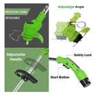 CORTADORA DE CESPED DOS BATERIAS DE 48V