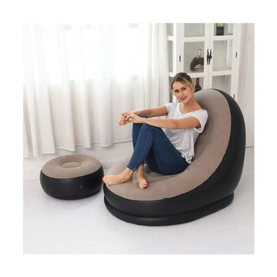 Silla inflable reposa pies