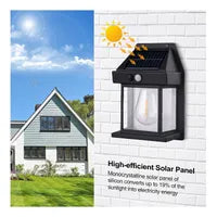 Farol solar de pared sensor movimiento